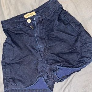 Jean shorts